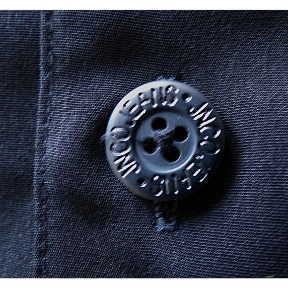 vtg 90's Jnco Shirt L Black Embroidered Barbwire Hip Hop Button Streetwear Nice - Picture 12 of 12